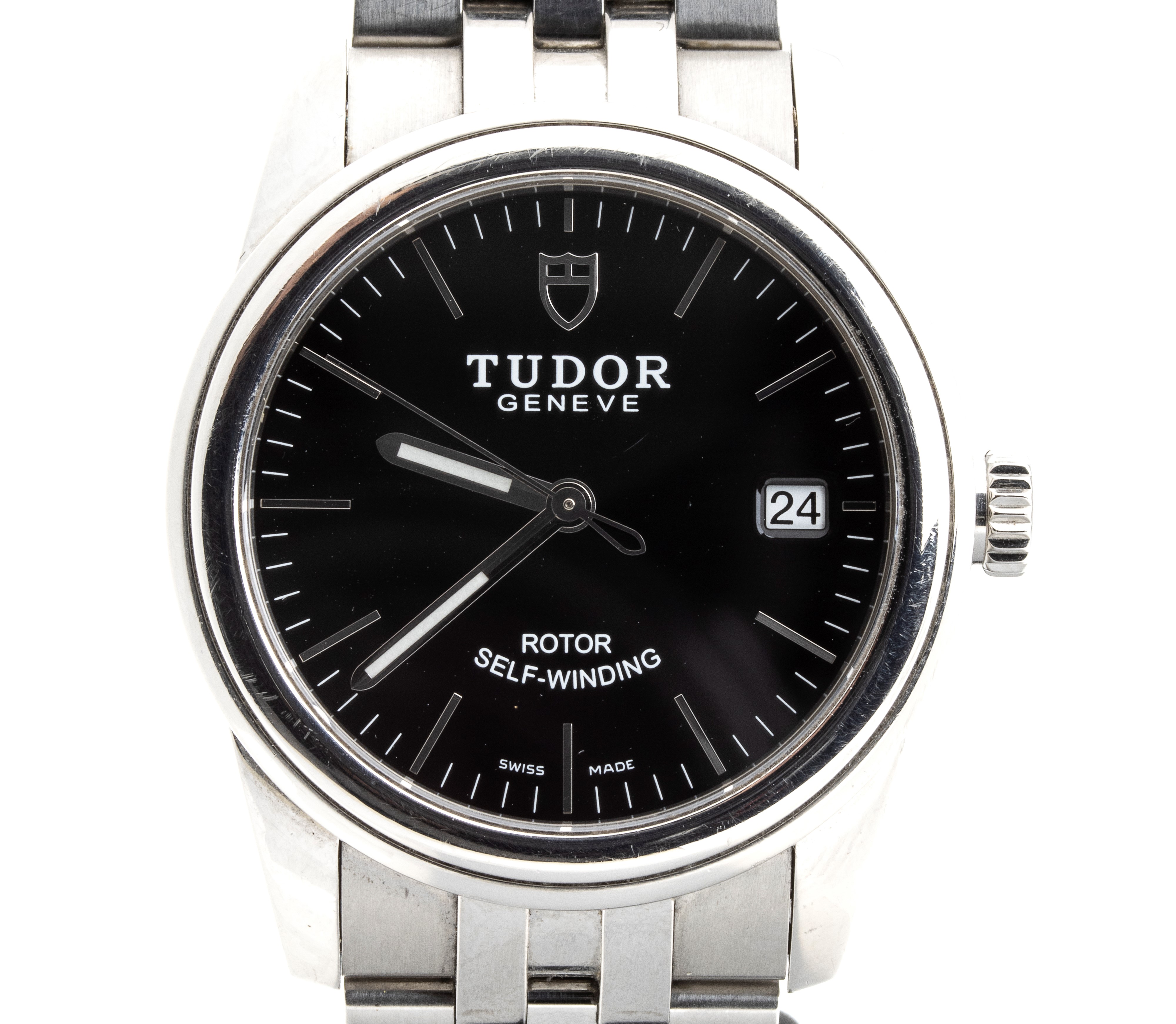 Tudor - Glamour Date, orologio automatico in acciaio con datario