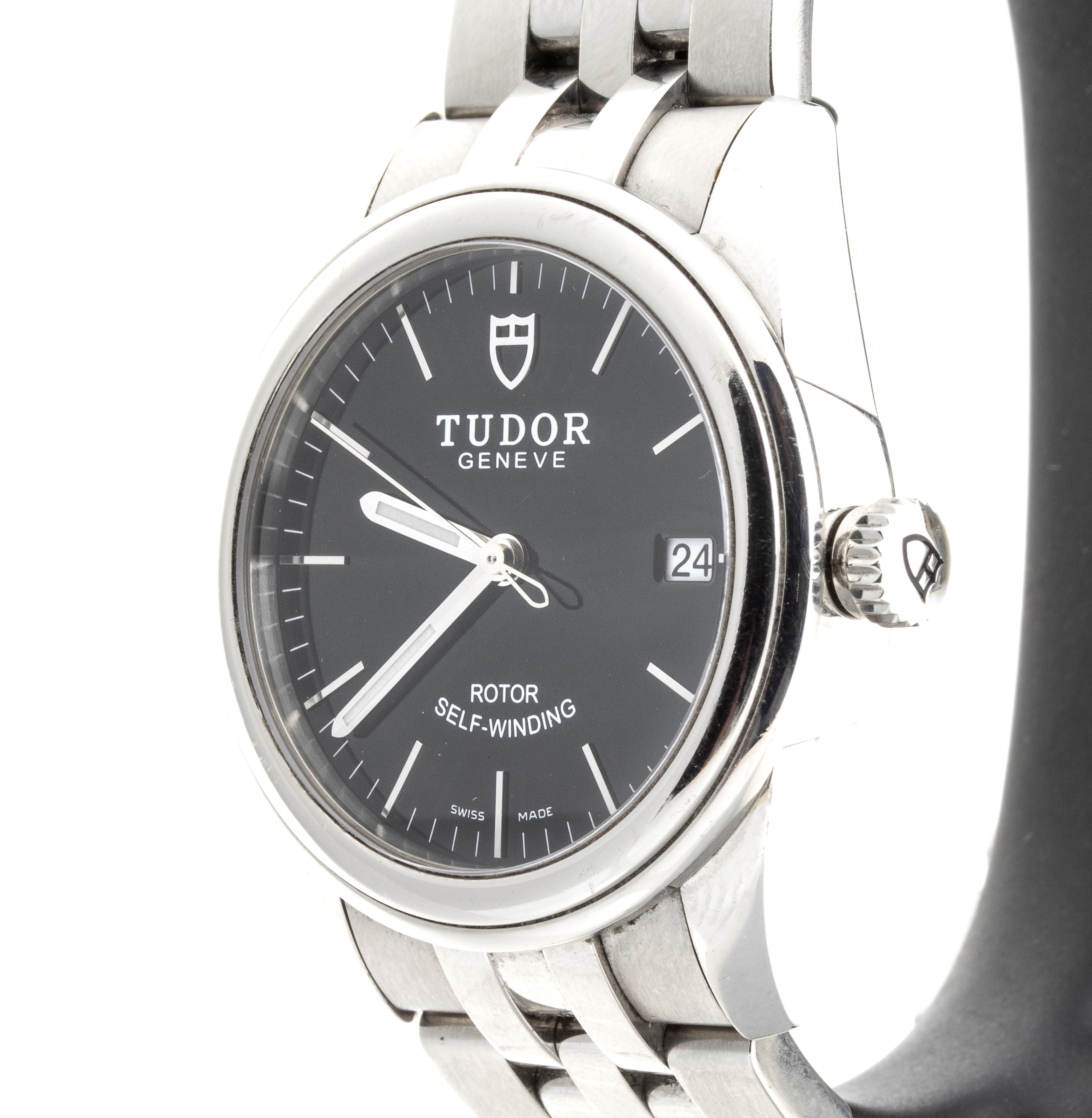 Tudor - Glamour Date, orologio automatico in acciaio con datario