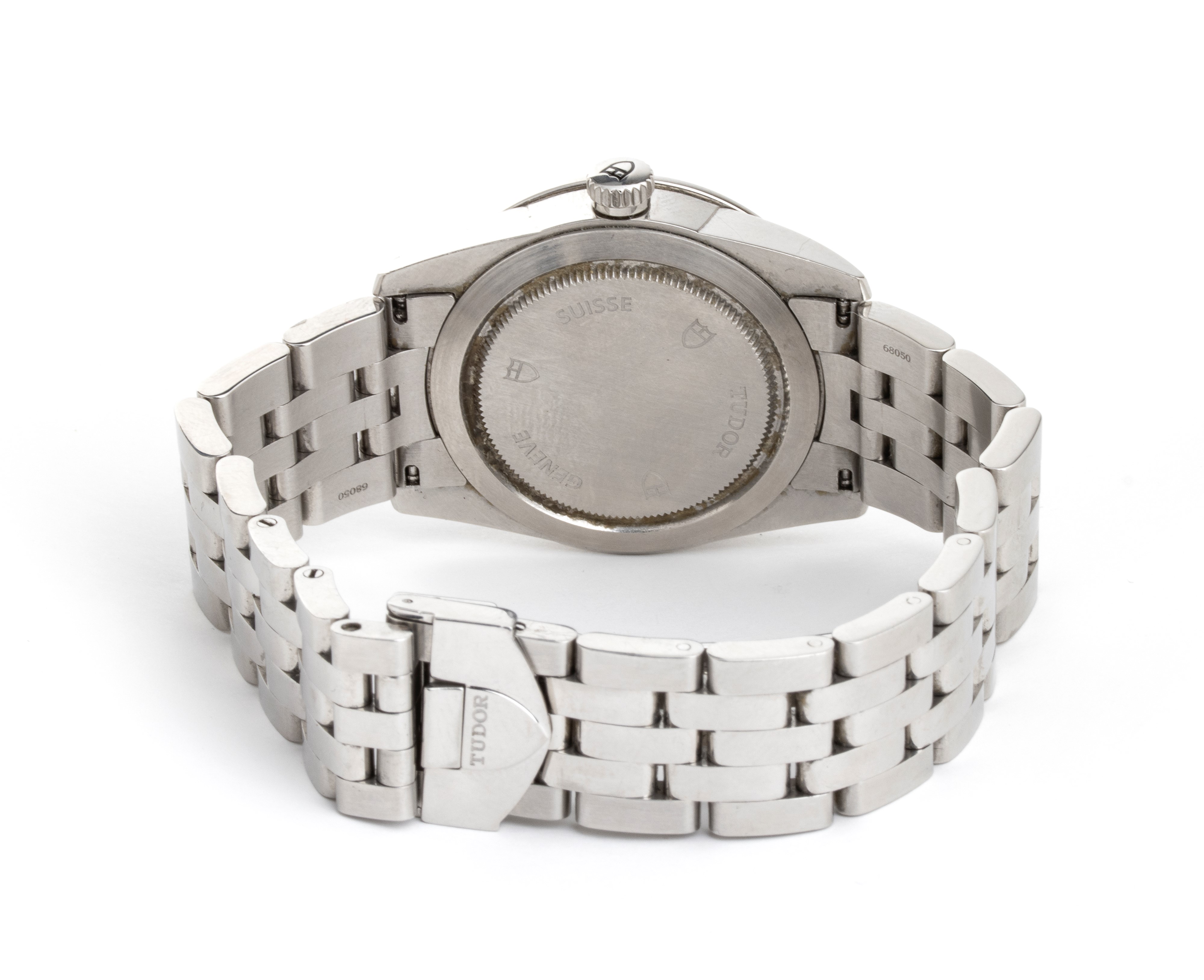 Tudor - Glamour Date, orologio automatico in acciaio con datario