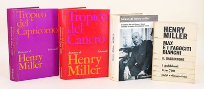Miller, 4 volumi: Max e I Fagociti Bianchi, Sexus, Tropico del Capricorno, Tropico del Cancro