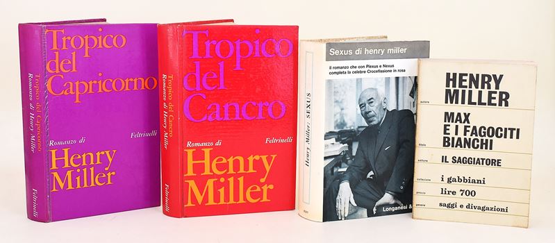 Miller, 4 volumi: Max e I Fagociti Bianchi, Sexus, Tropico del Capricorno, Tropico del Cancro