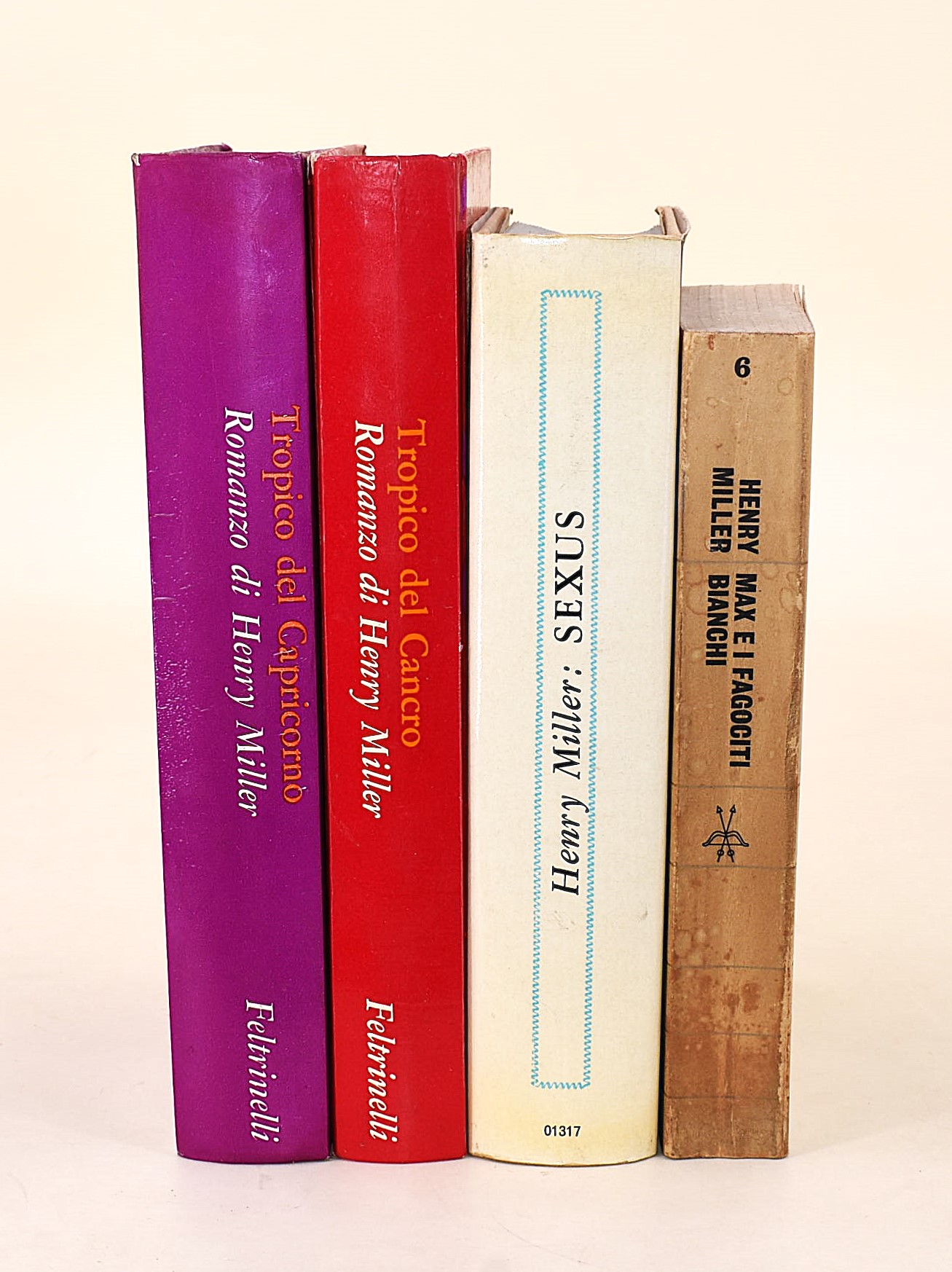 Miller, 4 volumi: Max e I Fagociti Bianchi, Sexus, Tropico del Capricorno, Tropico del Cancro