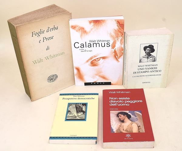 5 volumi su Whitman Walt