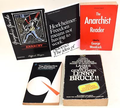 Cinque volumi anglofoni di filosofia, controcultura e anarchismo