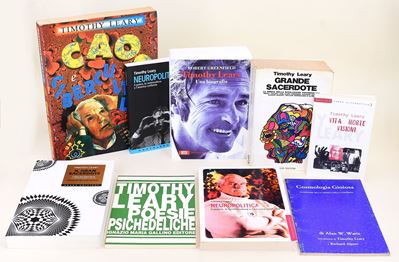Leary, Timothy: Collezione di 9 volumi saggistici e biografici