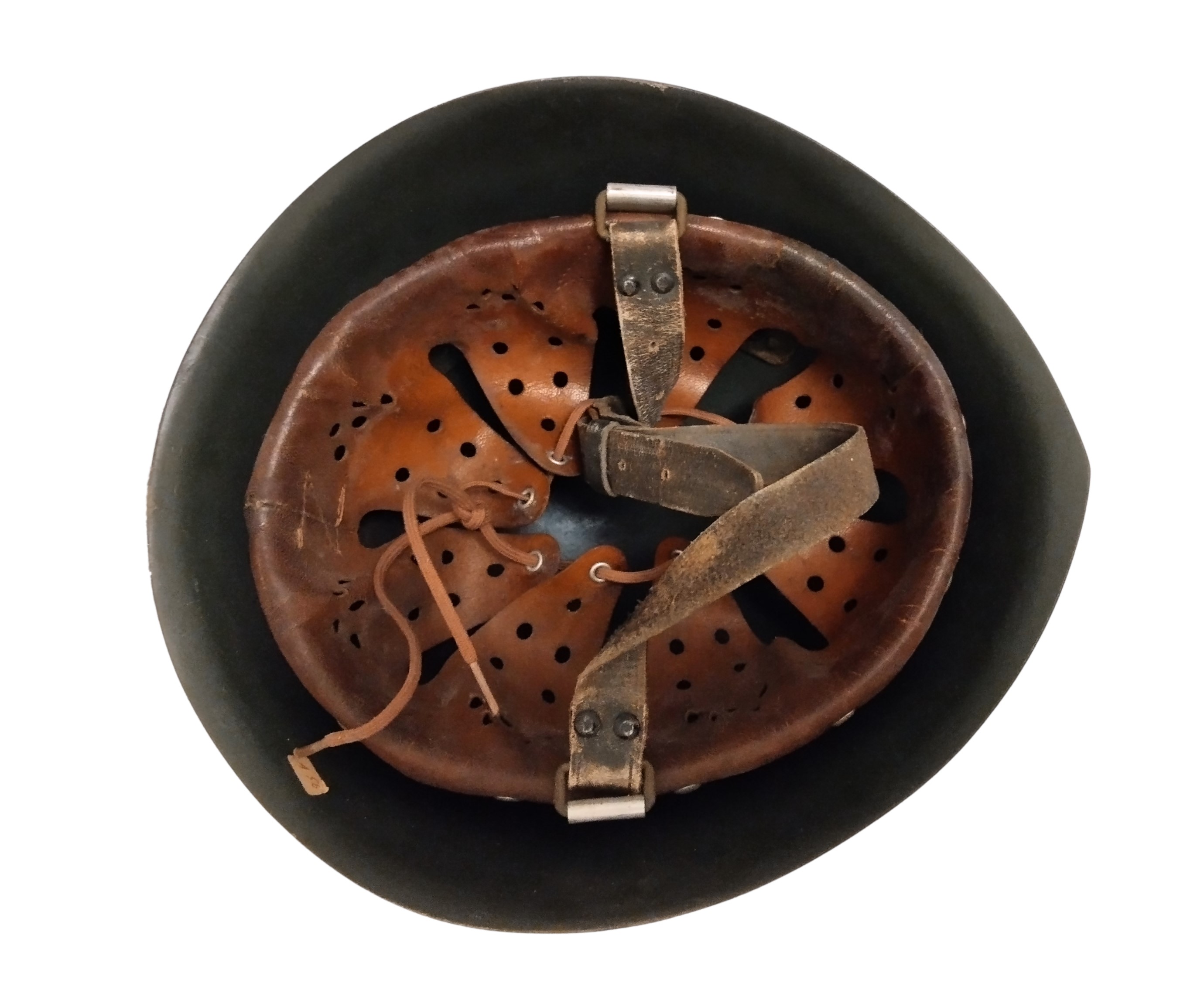 Elmetto m.33 della scuola blindati di cavalleria