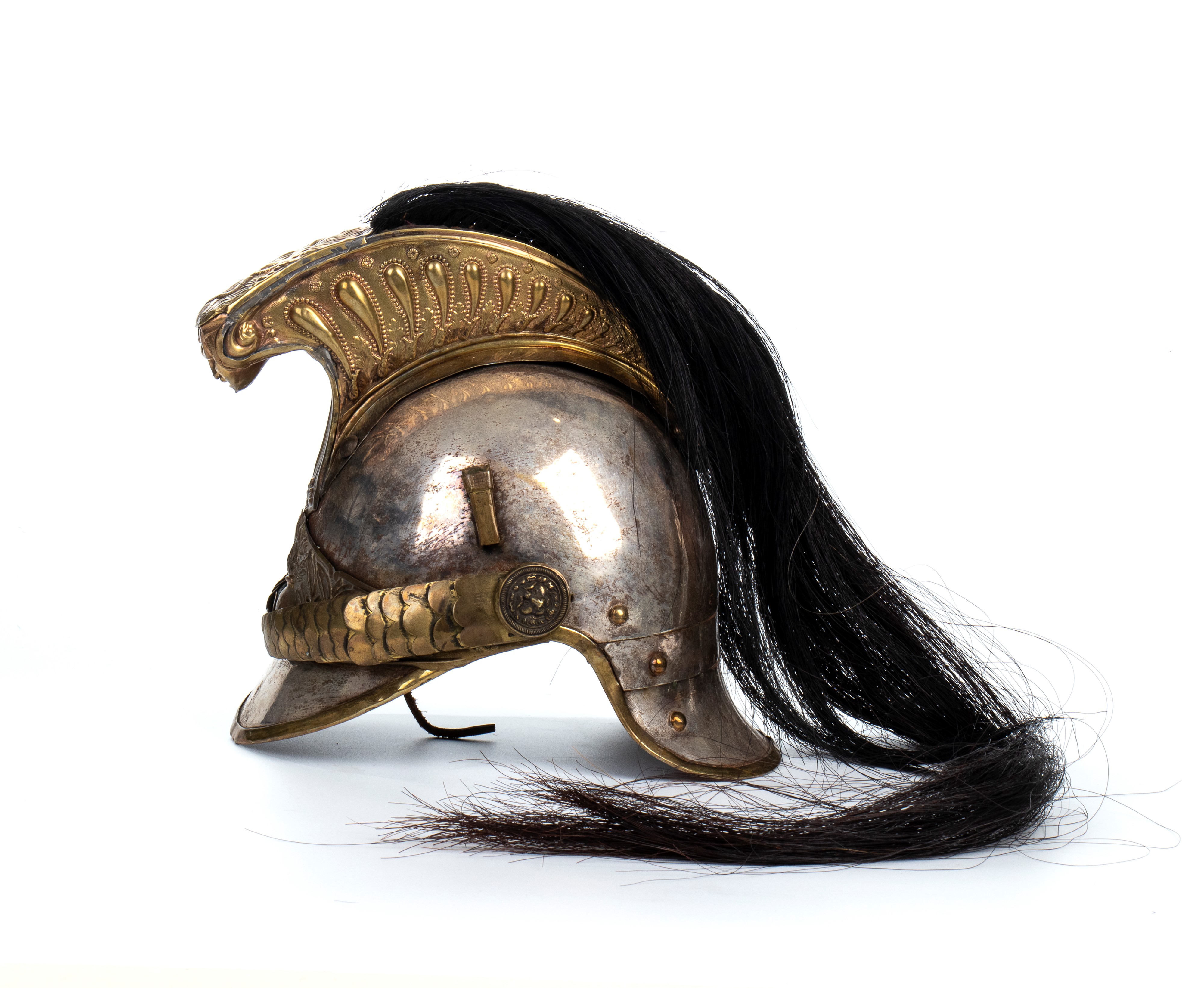 Francia, terza Repubblica, elmo da ufficiale dei Corazzieri