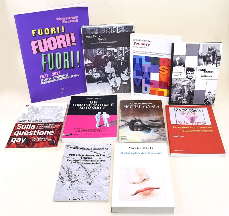Raccolta di 10 volumi sulla cultura e politica LGBTQIA+