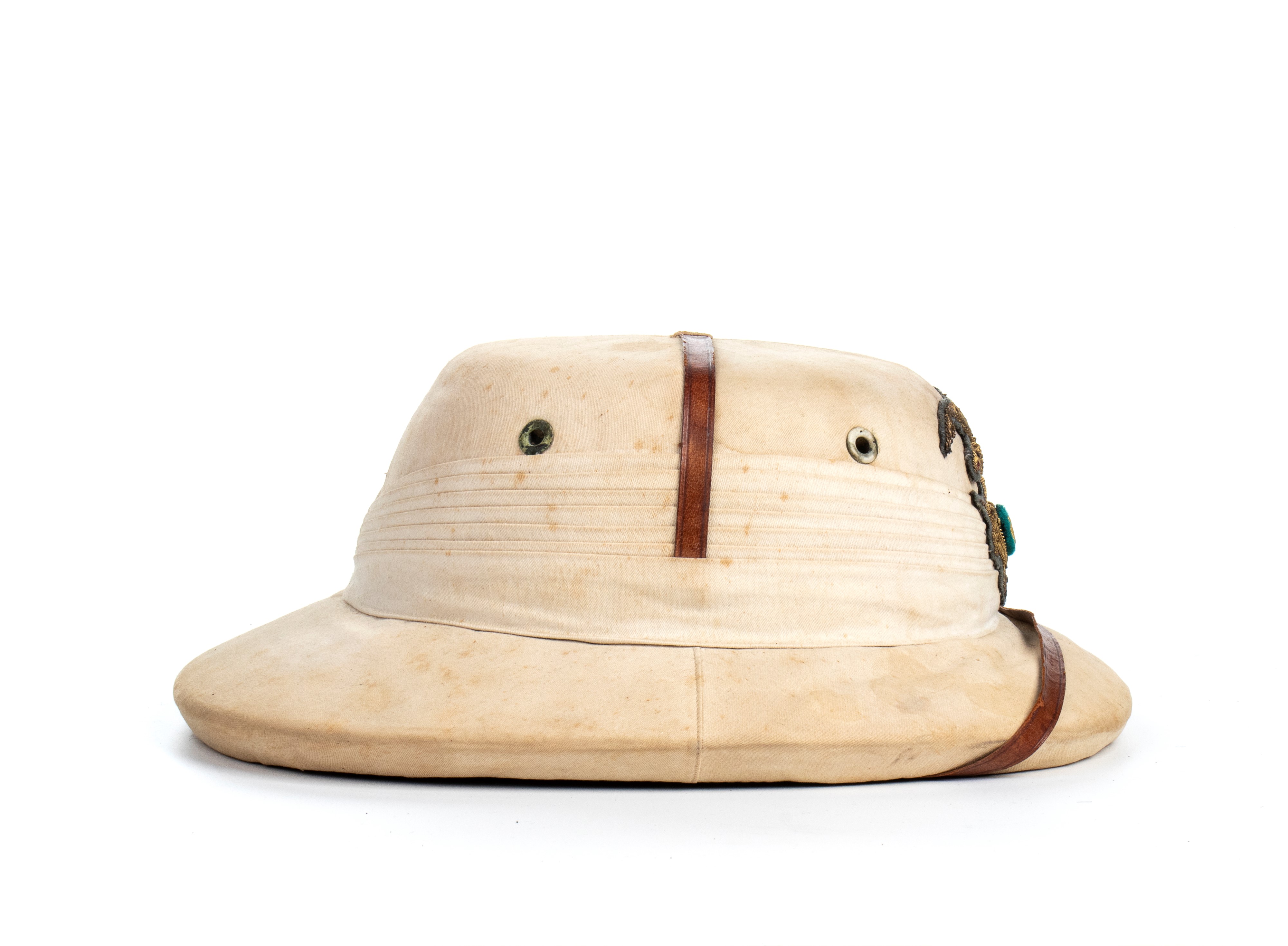 Casco coloniale da Ufficiale degli Alpini