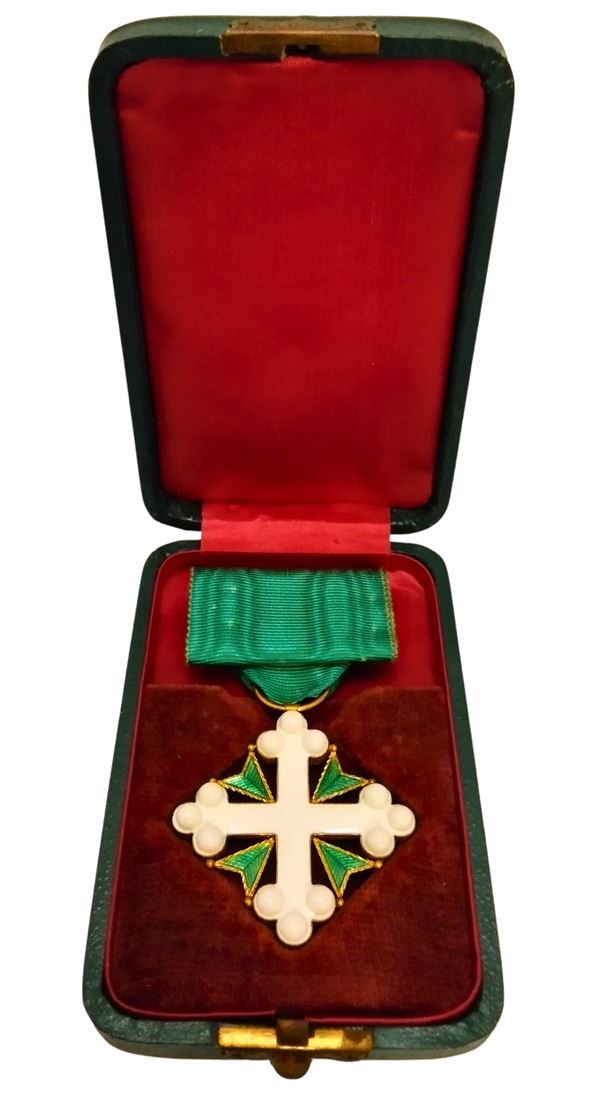 Order of Saints Maurice and Lazarus, Knight's insignia
