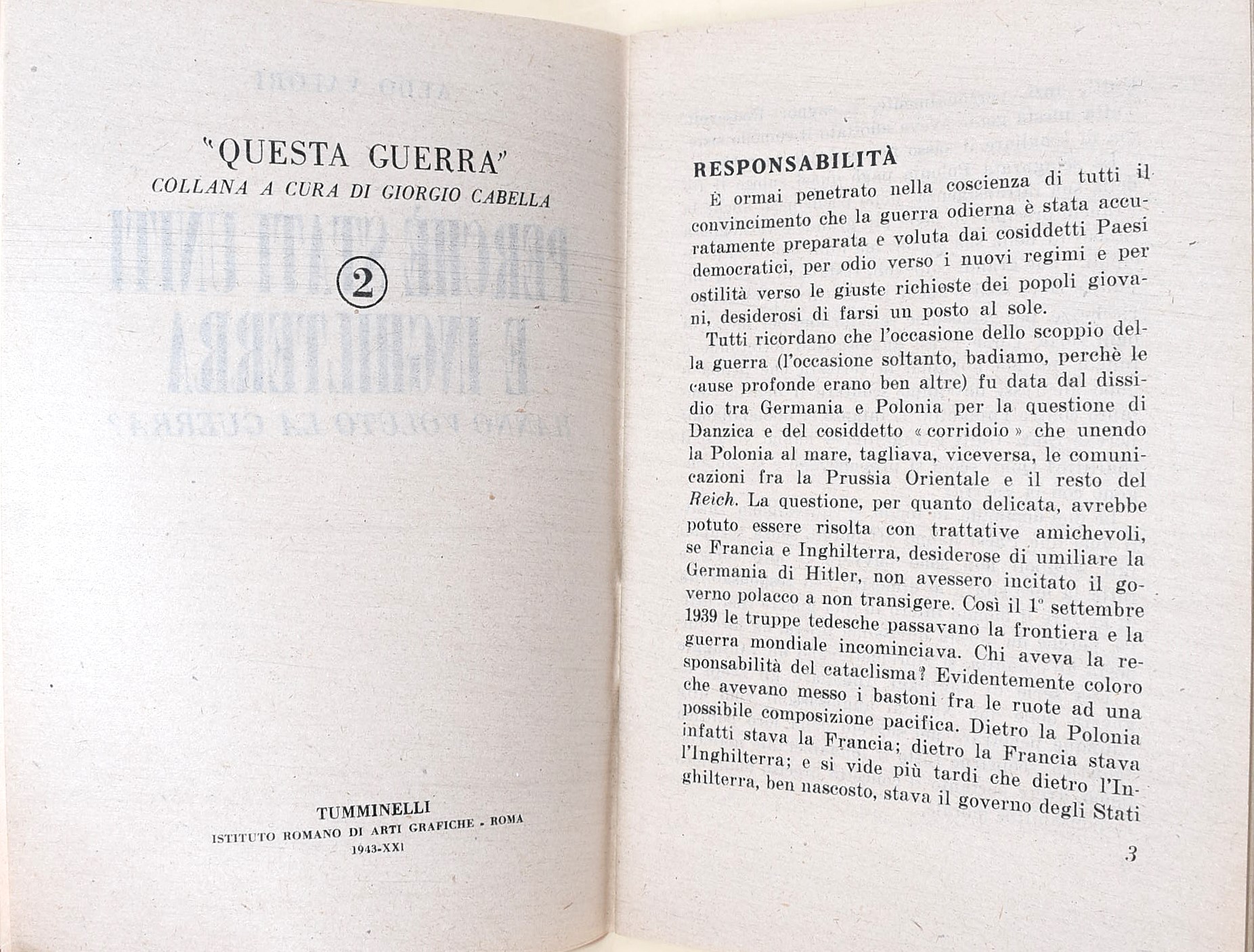 Aldo Valori, Perché combattono gli angloamericani; Gli Inglesi contro gli Inglesi; Prigioniera ne...