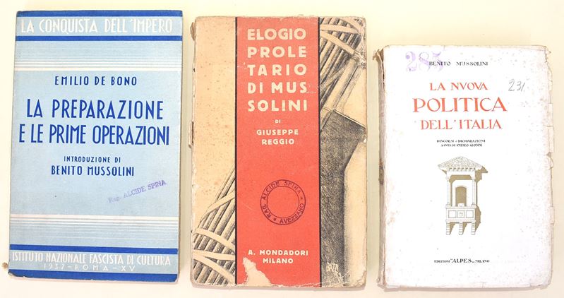 Mussolini, La nuova politica dell'Italia e altri testi sulla politica fascista