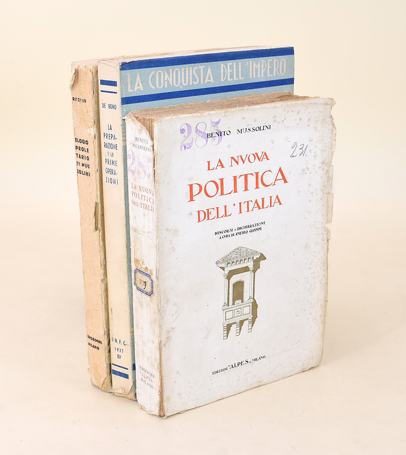 Mussolini, La nuova politica dell'Italia e altri testi sulla politica fascista