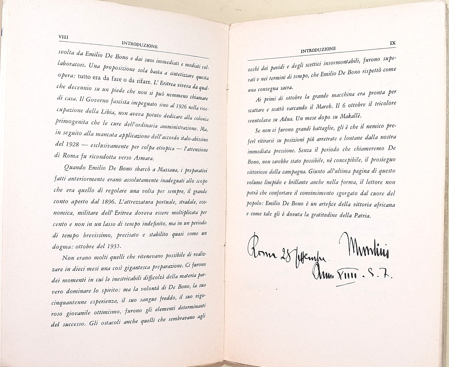 Mussolini, La nuova politica dell'Italia e altri testi sulla politica fascista