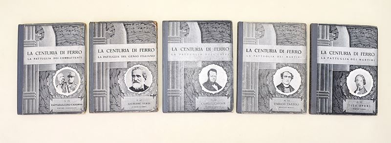 Gorgolini, Pietro et al., La Centuria di Ferro. Raccolta di cinque volumi