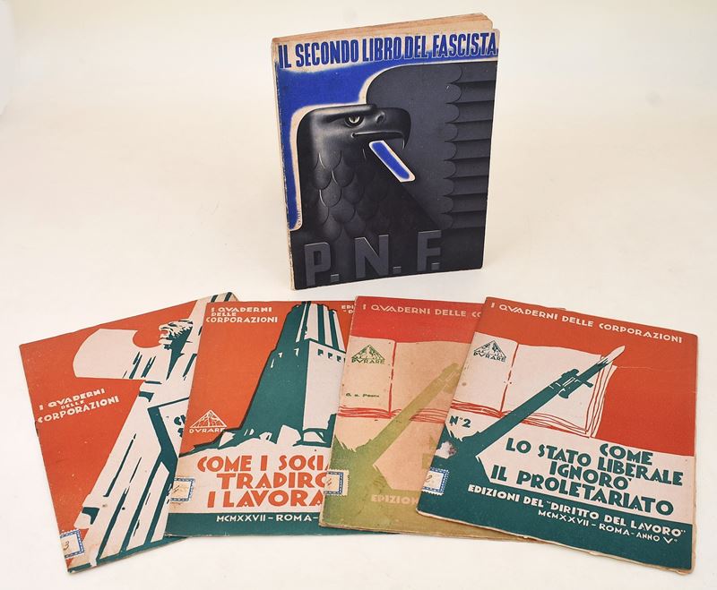 Opuscoli del Fascismo, I Quaderni delle Corporazioni, edizioni 1927