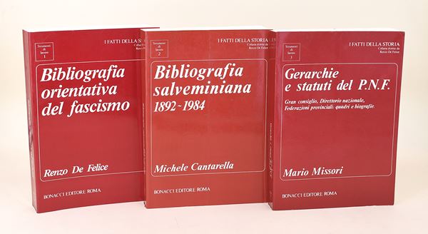 3 volumi degli Strumenti di Lavoro dalla casa editrice Bonacci Editore Roma