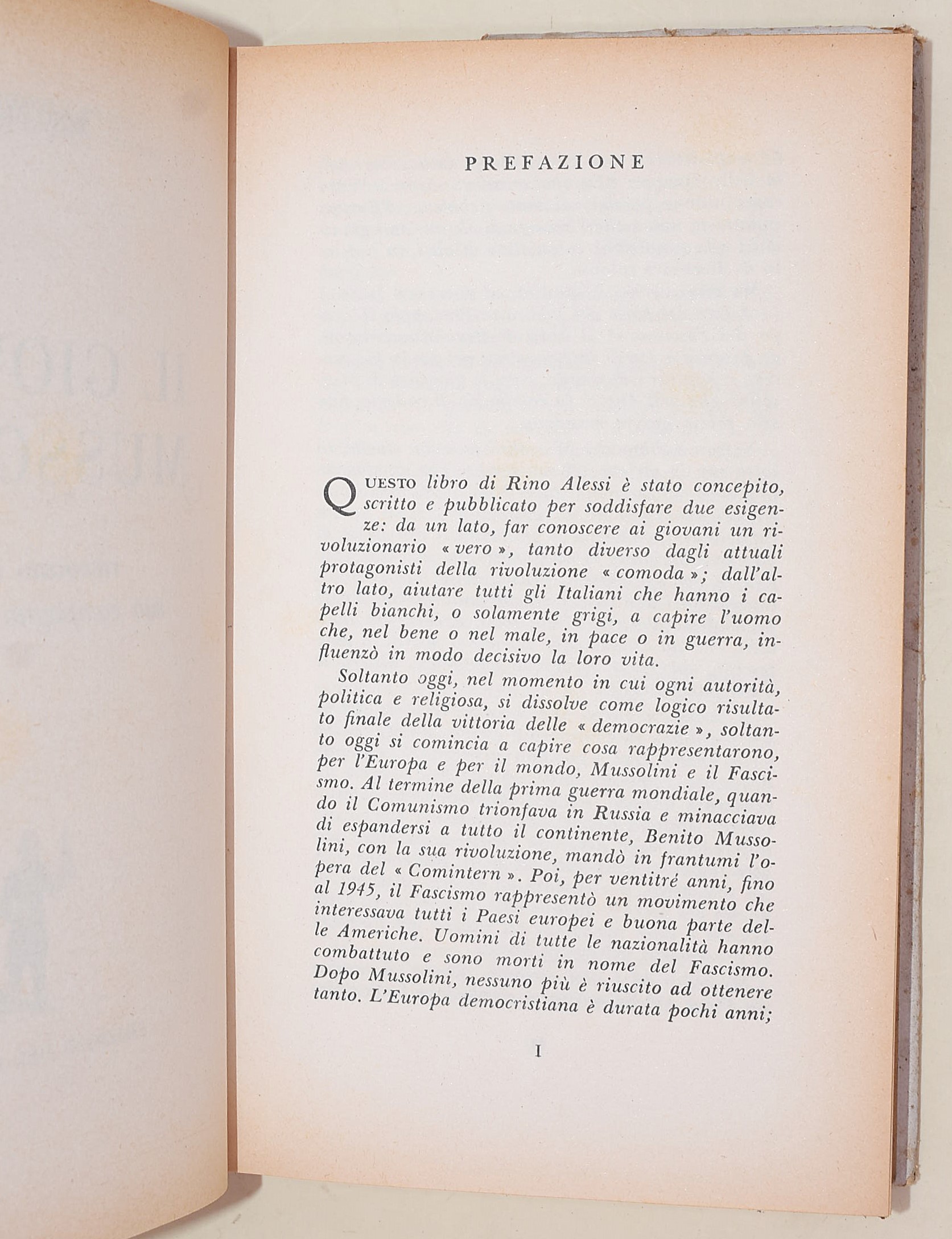 Alessi, Rino; Monelli, Paolo; Caudana, Mino: Quattro volumi su Benito Mussolini