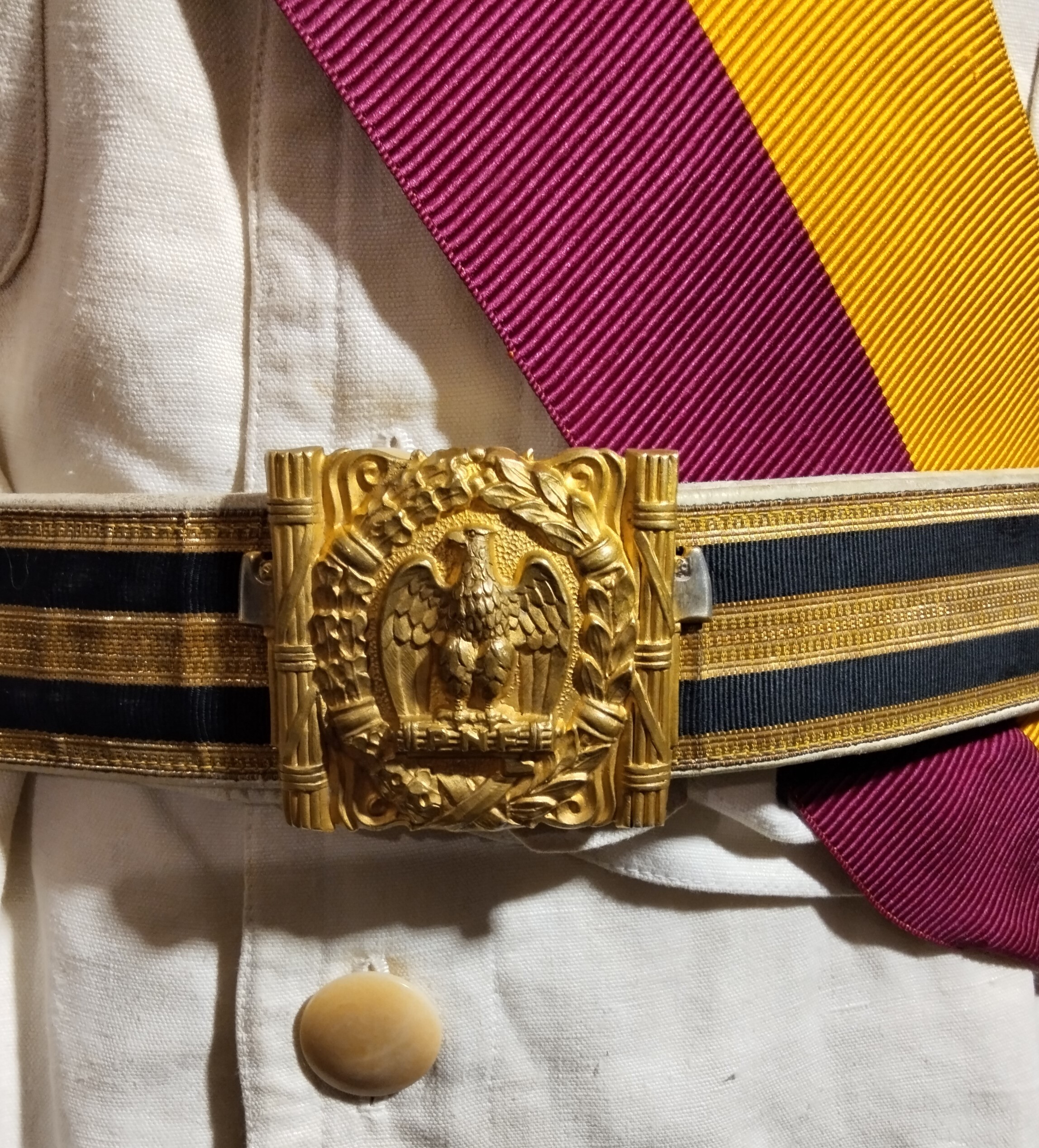 Uniforme estiva per un dirigente del PNF