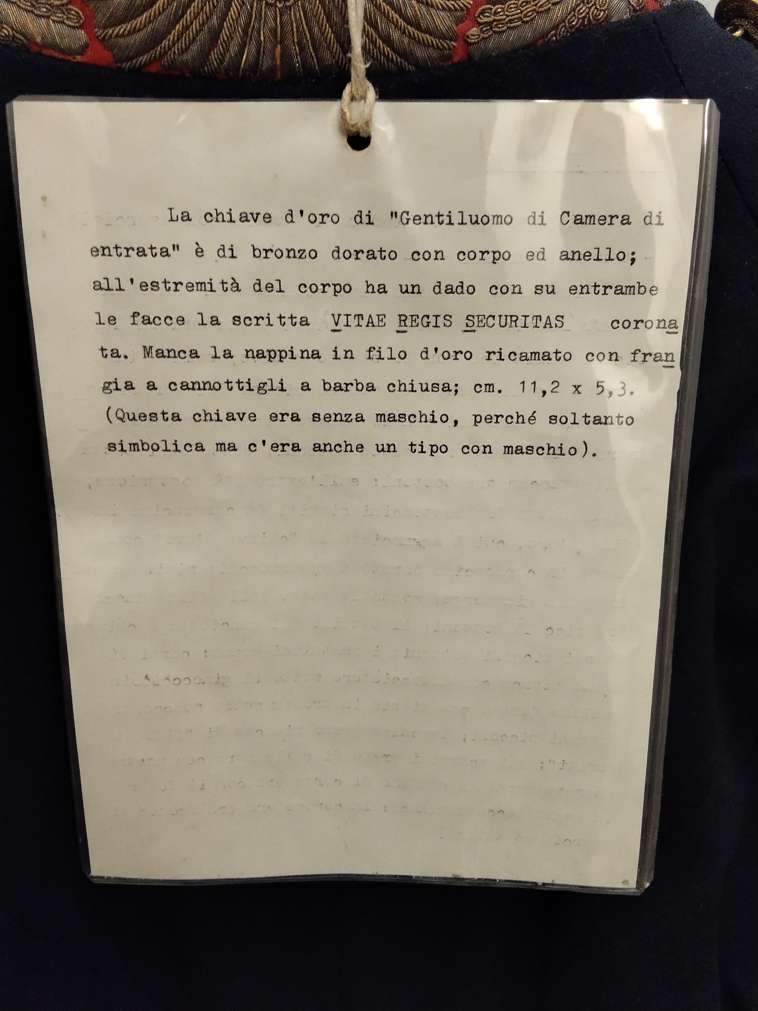 Regno delle Due Sicilie, marsina da Ciambellano