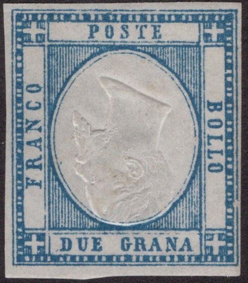 Prov. Napoletane, 2gr. con effige capovolta, 1861