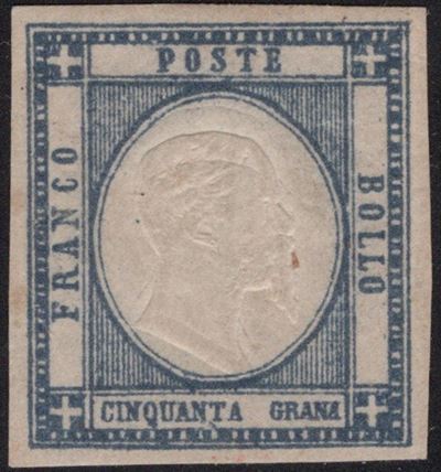 Prov. Napoletane, 50 gr. con tripla effige