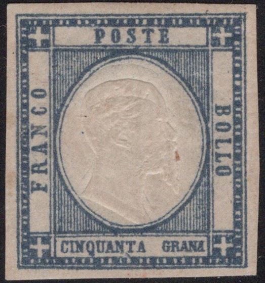 Prov. Napoletane, 50 gr. con tripla effige