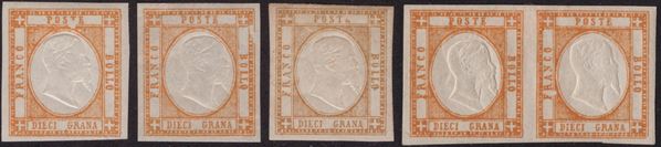 Prov. Napoletane - 10 gr. insieme con inderessanti DC