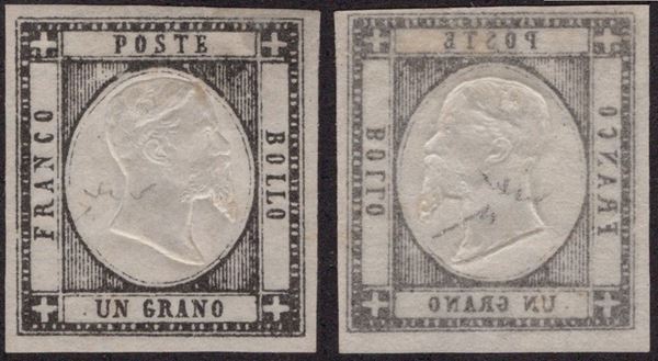 Neapolitan province - 1gr. deep black with decal.