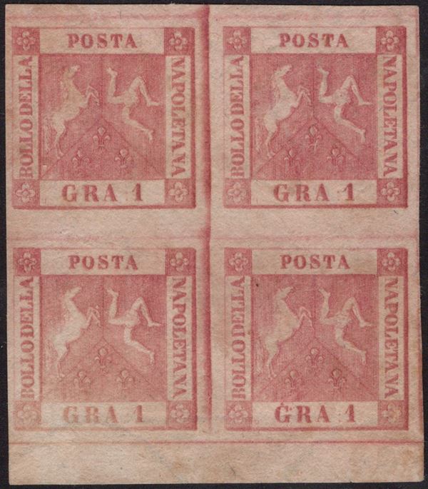 Napoli - 1gr. II Tav. in quartina nuova, senza gomma.