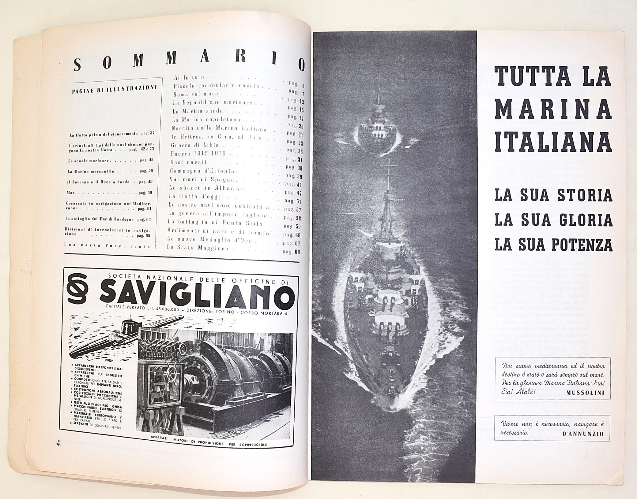 Riviste italiane del periodo fascista: 'La Nostra Guerra' (1942), 'Panorami della Guerra' (1941),...