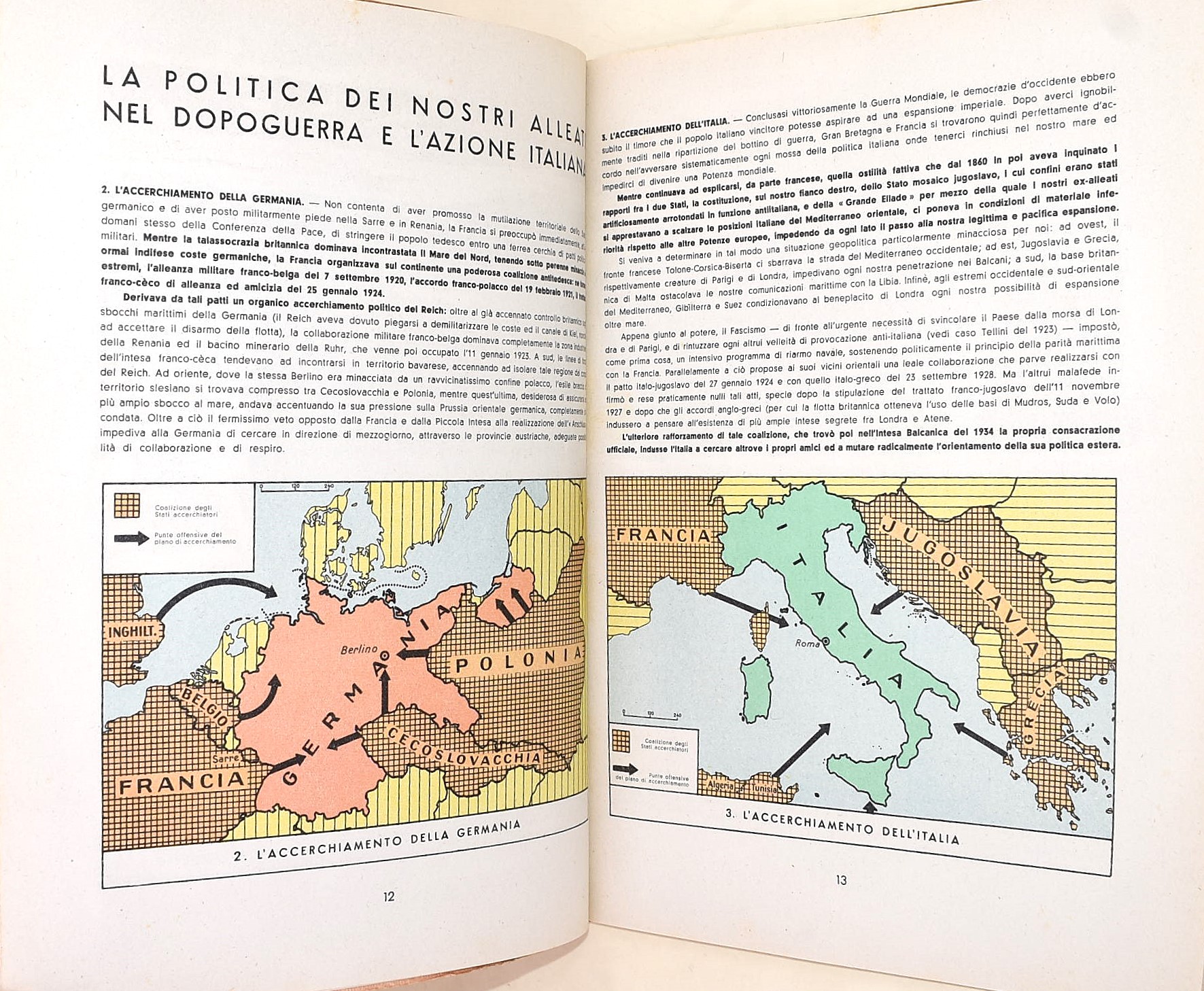 Riviste italiane del periodo fascista: 'La Nostra Guerra' (1942), 'Panorami della Guerra' (1941),...
