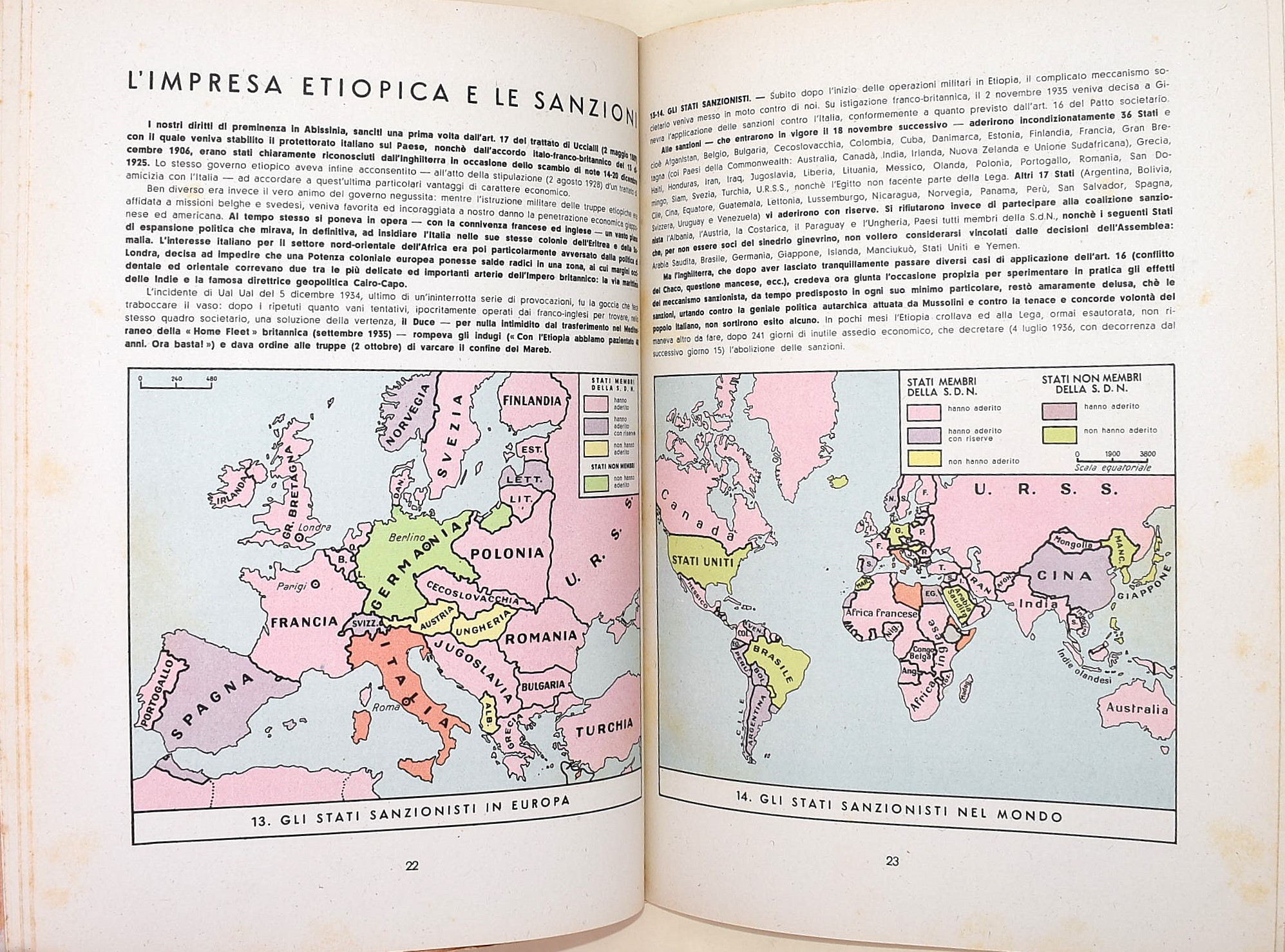 Riviste italiane del periodo fascista: 'La Nostra Guerra' (1942), 'Panorami della Guerra' (1941),...