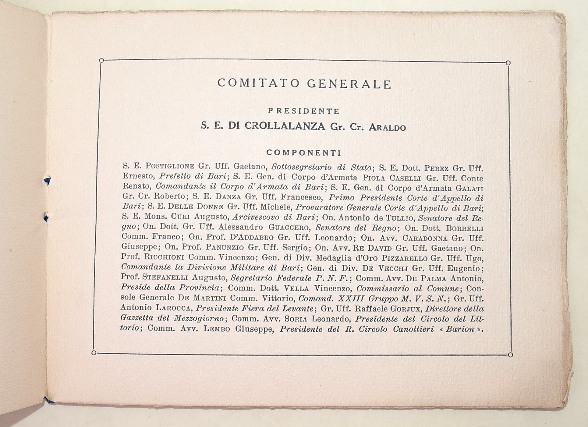 Istituto Nastro Azzurro, Opuscoli celebrativi dei Congressi del 1932 e 1938