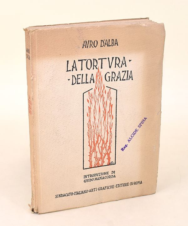 Un volume di Auro D'Alba