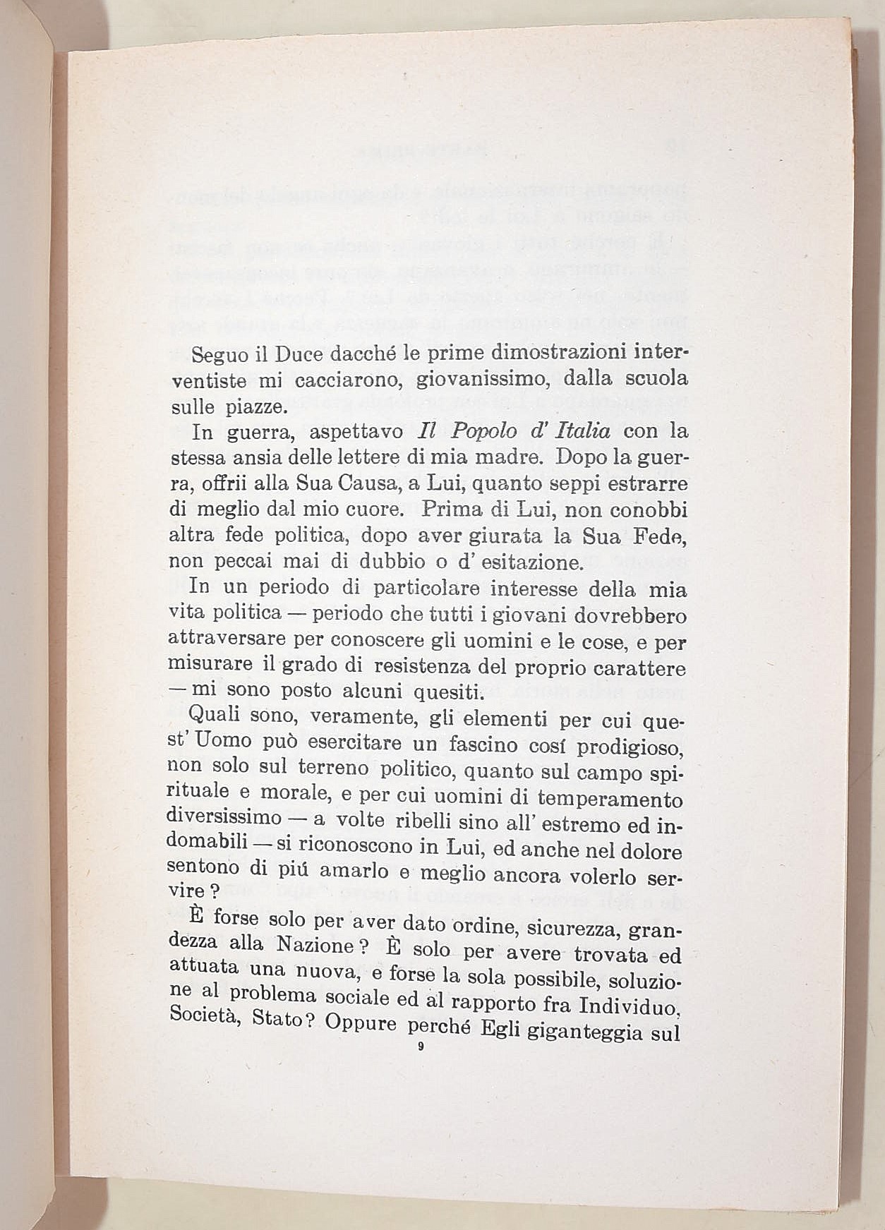 Scorza, Carlo, Il segreto di Mussolini, 1933, con dedica autografa