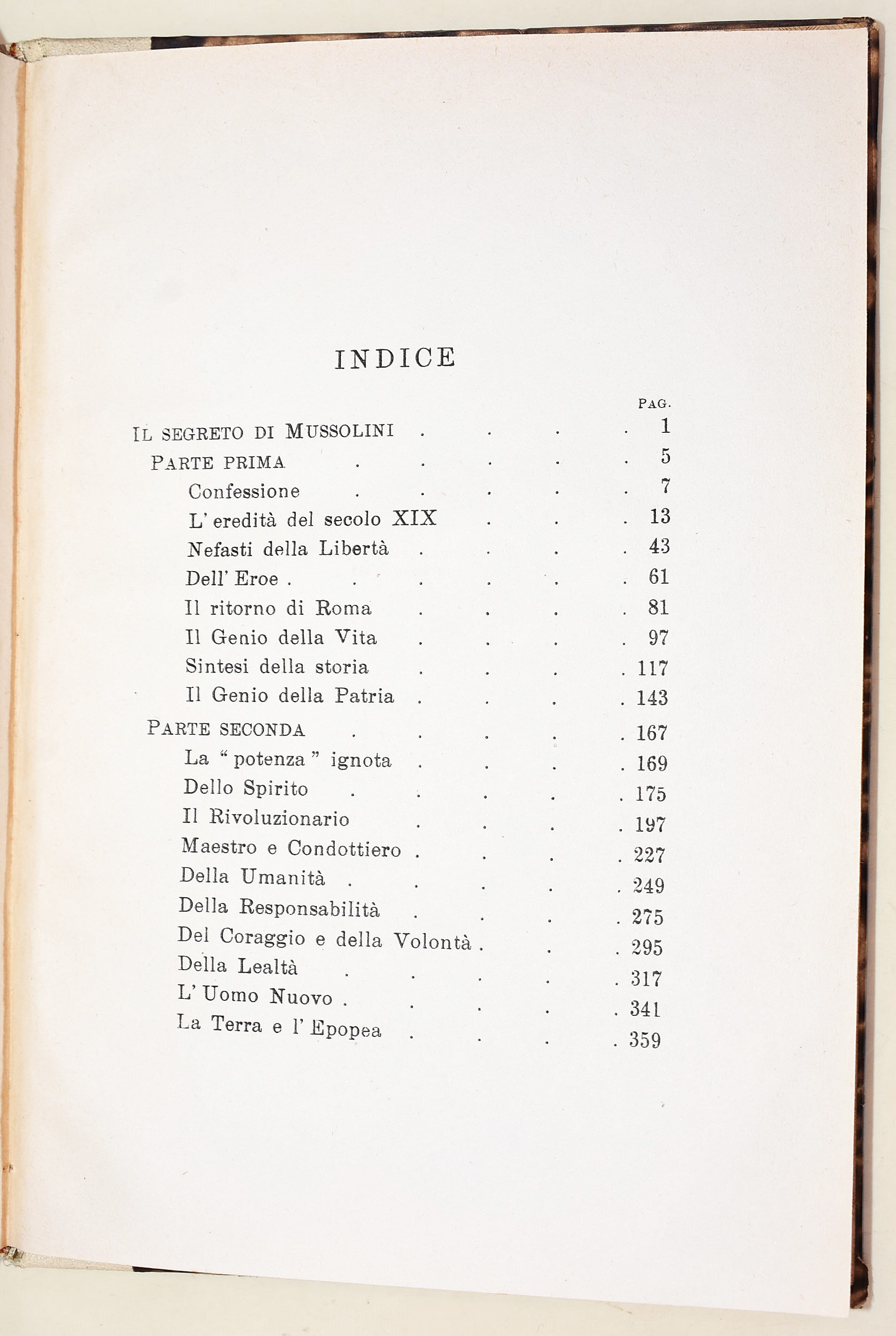 Scorza, Carlo, Il segreto di Mussolini, 1933, con dedica autografa
