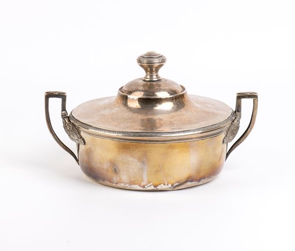 Legumiera impero francese in argento