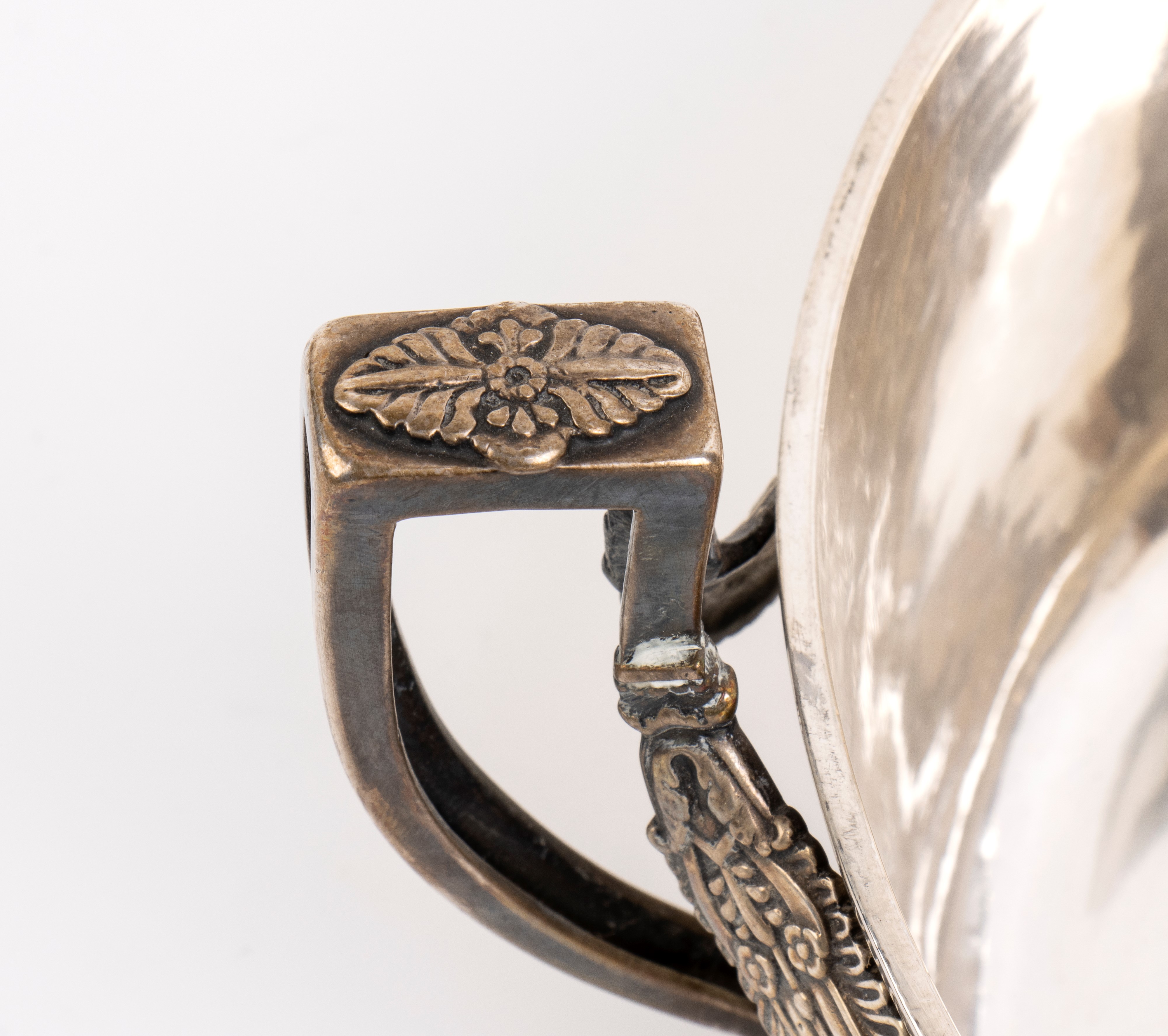 Legumiera impero francese in argento