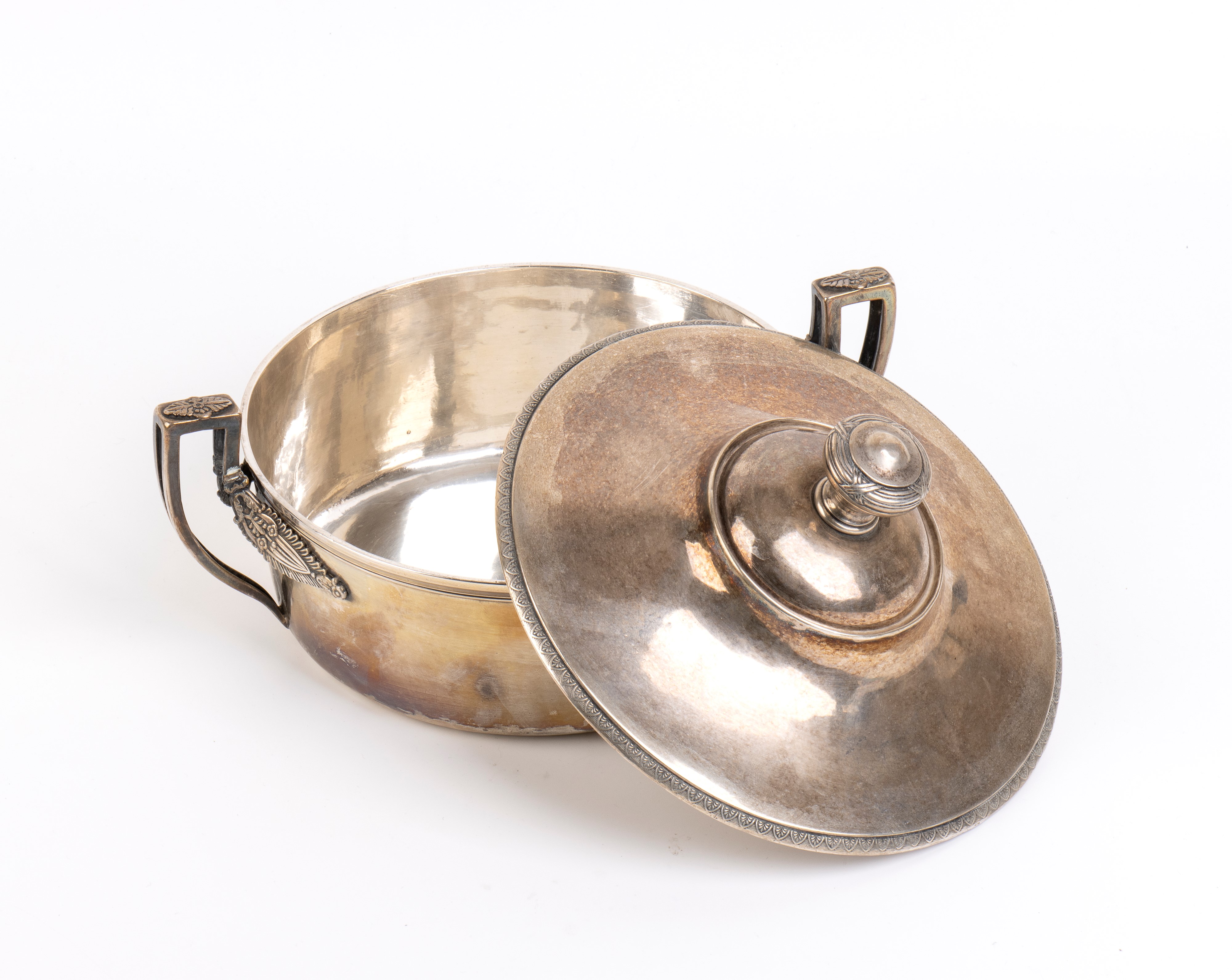 Legumiera impero francese in argento