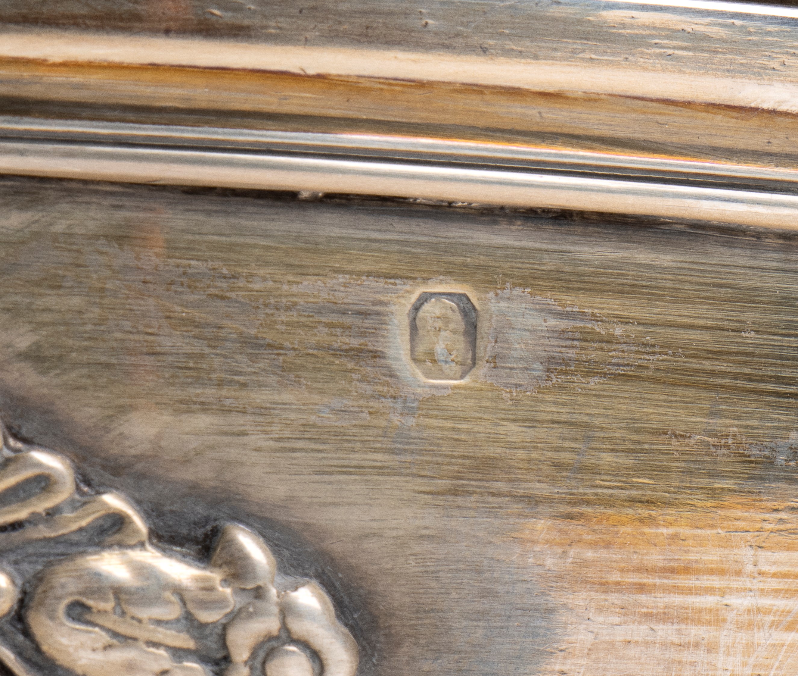 Legumiera impero francese in argento