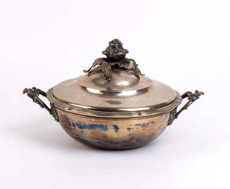 Legumiera francese in argento