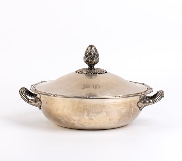 Legumiera in argento