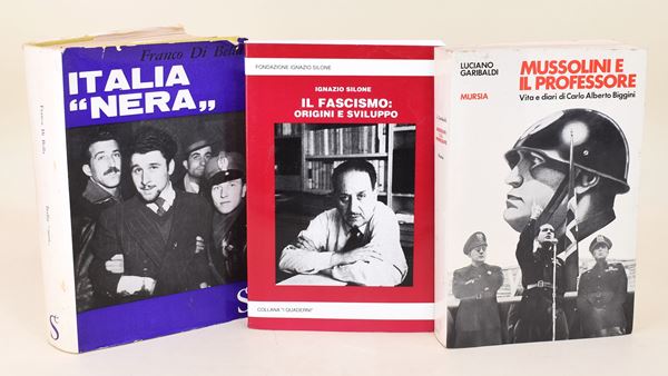 Garibaldi - Silone - Di Bella: 3 volumi su Fascismo