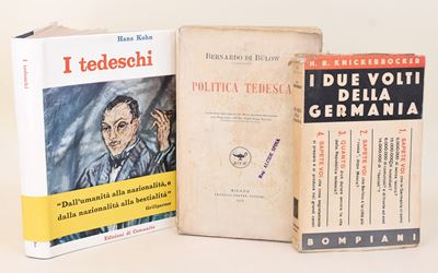 Knickerbocker, I due volti della Germania; Di Bülow, Politica Tedesca; Kohn, I tedeschi - Tre vol...