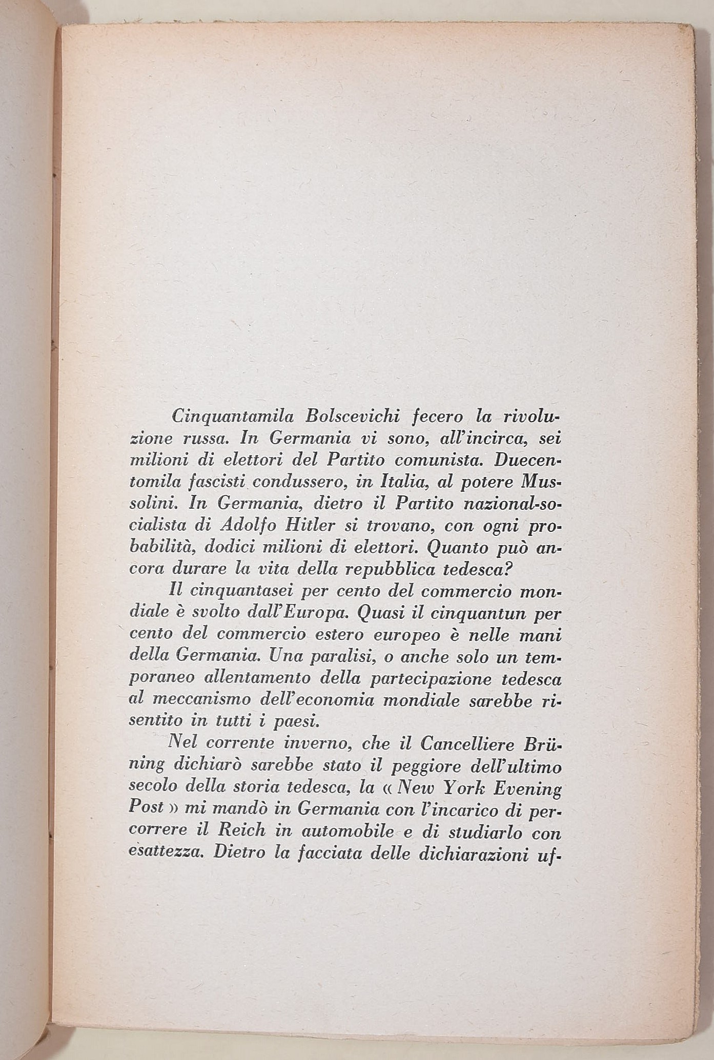 Knickerbocker, I due volti della Germania; Di Bülow, Politica Tedesca; Kohn, I tedeschi - Tre vol...
