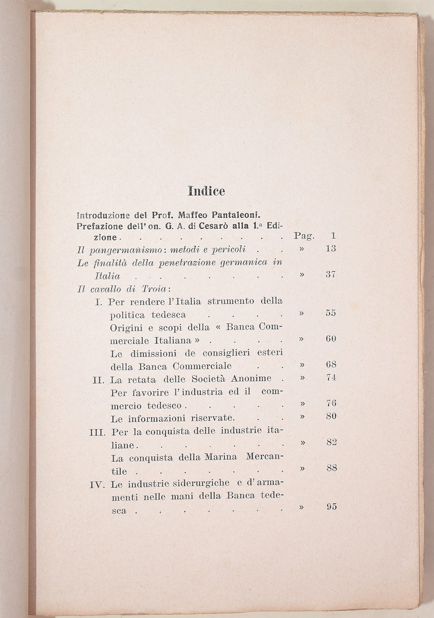 Suster, La Germania Repubblicana; Fatta, Le origini della Germania Contemporanea; Preziosi, La Ge...