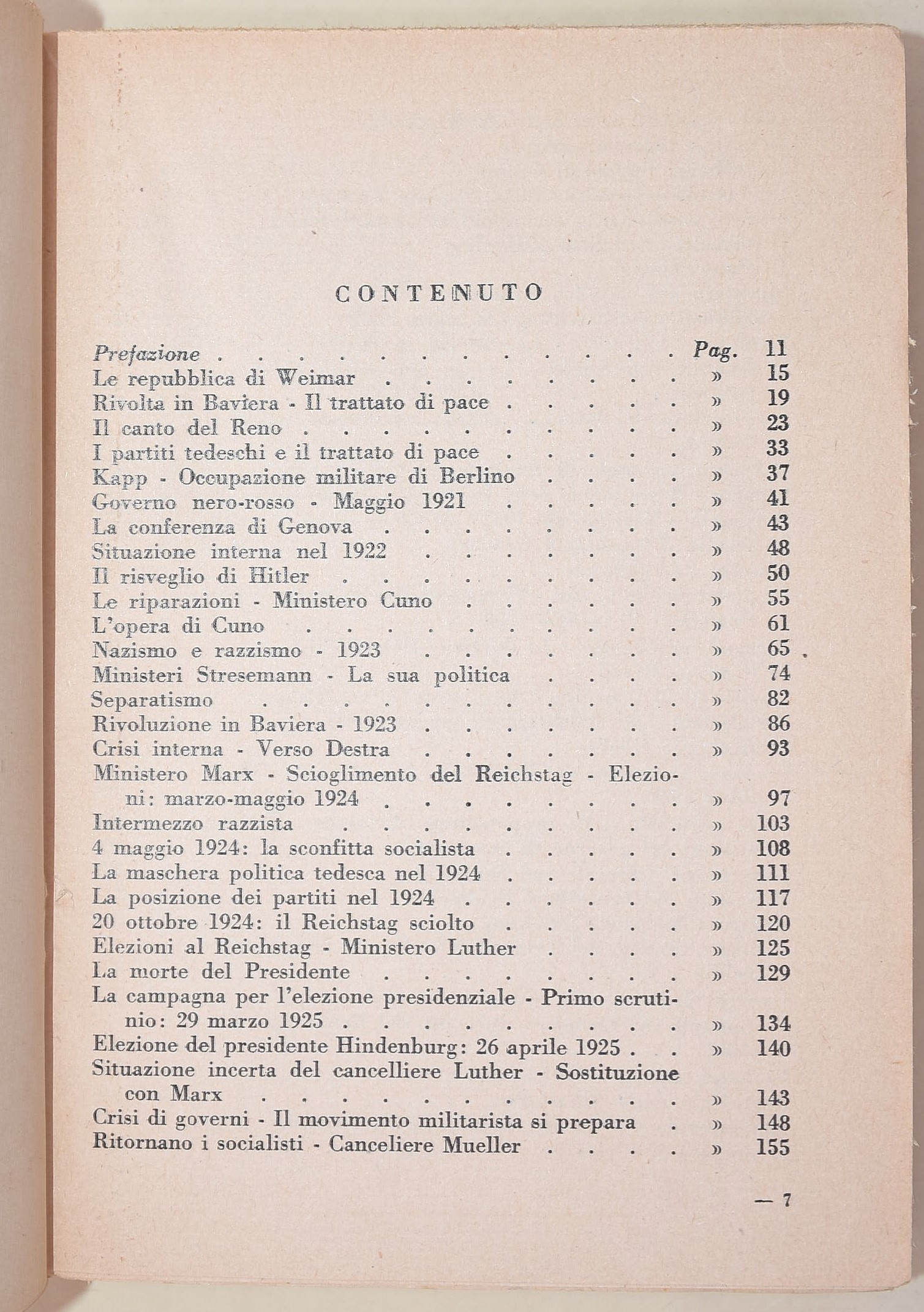 Suster, La Germania Repubblicana; Fatta, Le origini della Germania Contemporanea; Preziosi, La Ge...