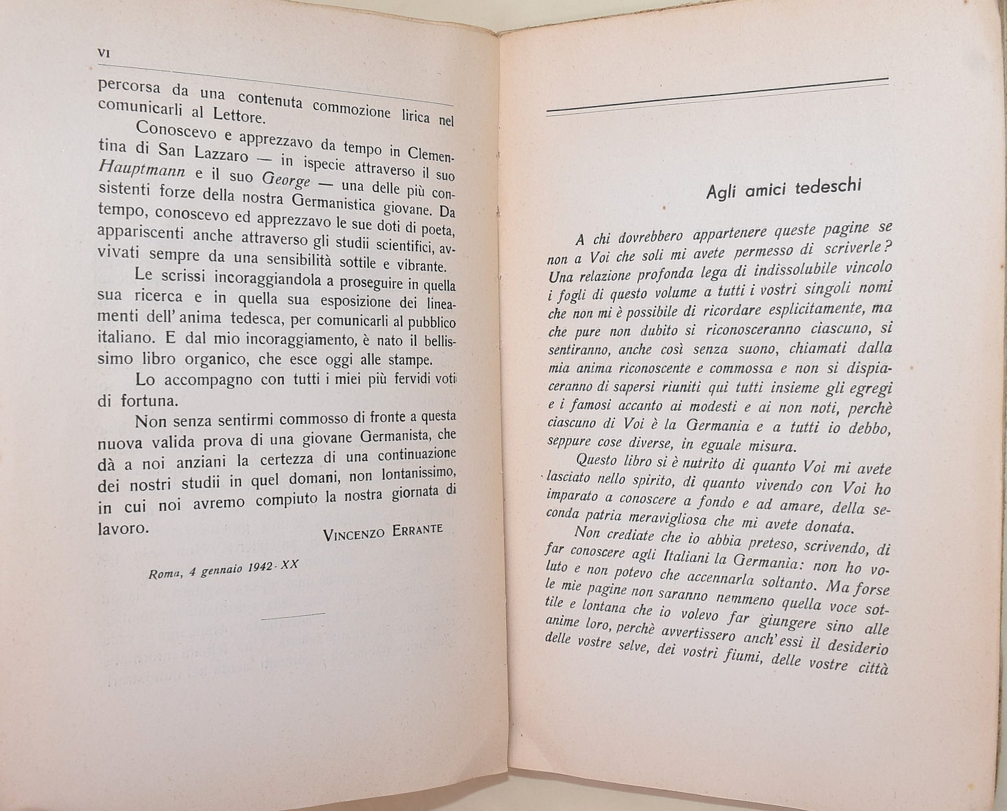 Niceforo, I Germani. Storia di un'idea e di una 'razza'; Curatulo, Italia e Germania nel pensiero...