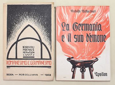 Bendiscioli, Mario - Moenius, Giorgio - Herwegen, Ildefonso - Wust, Pietro, Romanismo e Germanesi...